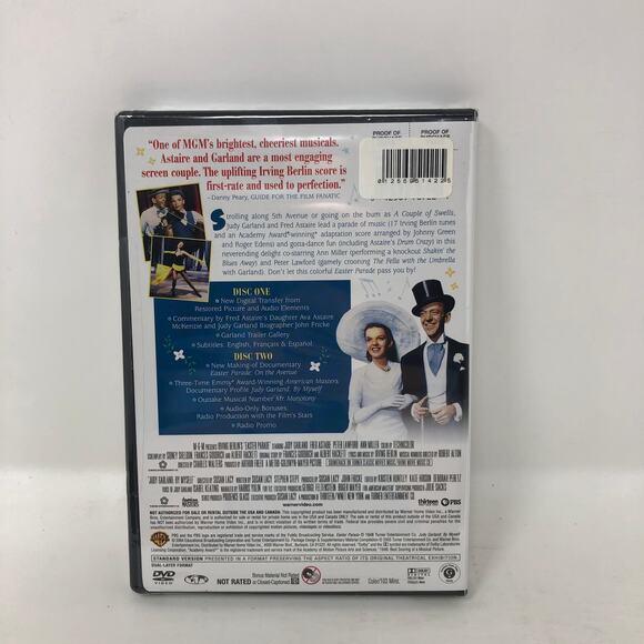 Irving Berlin's Easter Parade 1948 DVD Special Edition Judy Garland Fred Astaire - Picture 2 of 6